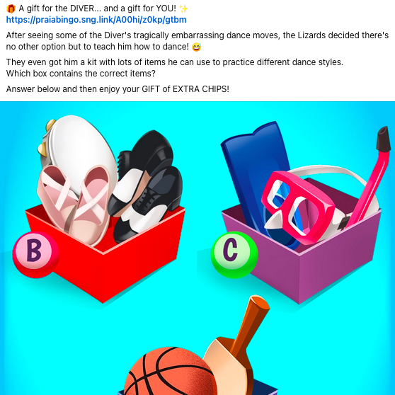 Bailinho Facebook post 2