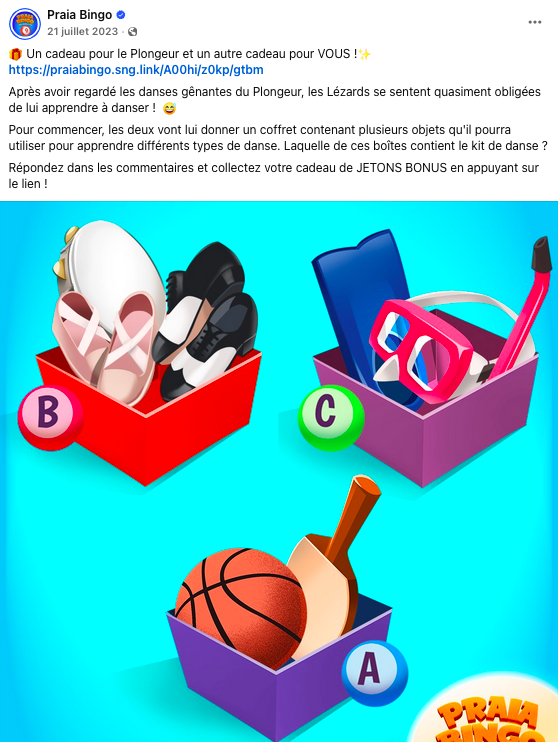 Bailinho Facebook post 2