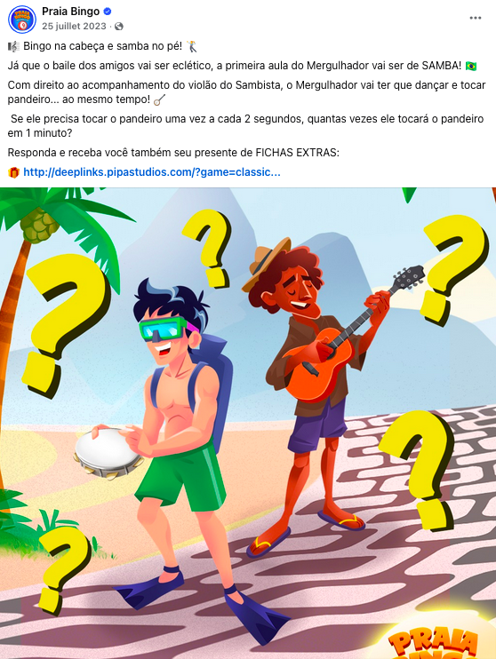 Bailinho Facebook post 3